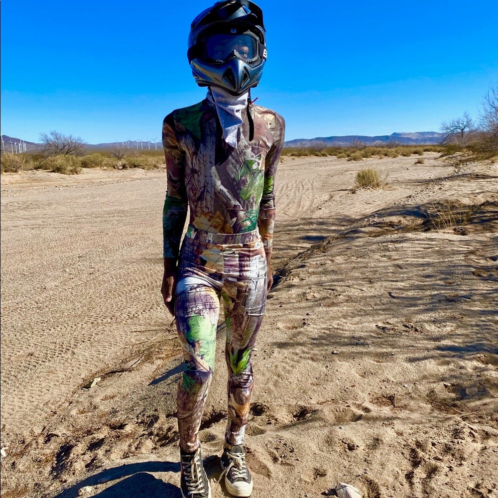 Two Piece Leotard and Legging Camouflage Forest Set 🦌🌳🏕